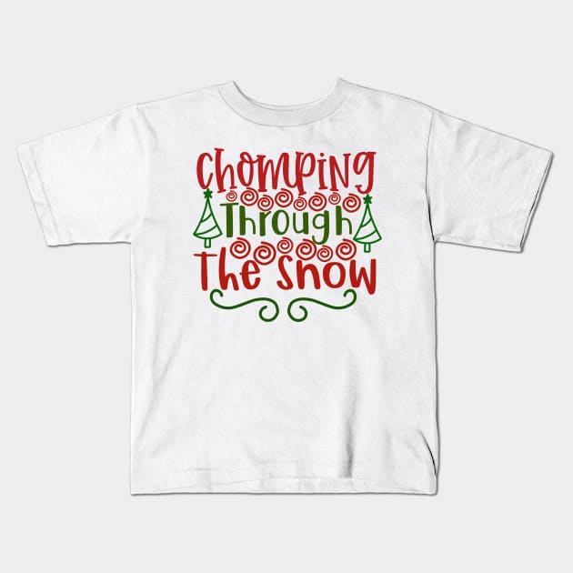 Chomping through The Snow Kids T-Shirt by nikobabin